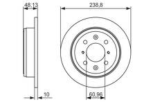 Тормозной диск Bosch 0 986 479 860 0 986 479 860