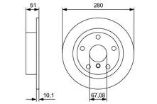 Тормозной диск Bosch 0 986 479 C92 для BMW 2 серии F44 / Gran Coupe