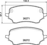 Передние тормозные колодки Brembo Prime Line P 24 236 для Ford Puma 2 пок.