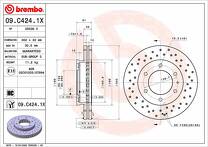 Тормозной диск Brembo Xtra Line 09.C424.1X для Ford Ranger 3 пок. / рестайлинг