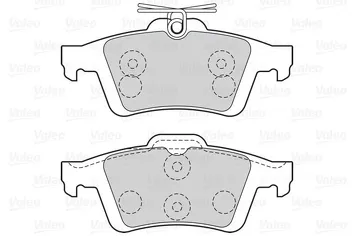Valeo First 301019 <span>тормозные колодки задние</span>