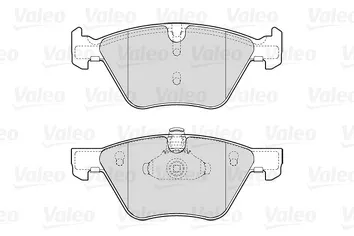 Valeo First 301640 <span>тормозные колодки передние</span>