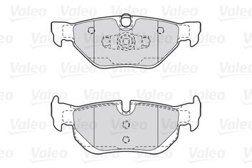 Valeo First 301703 <span>тормозные колодки задние</span>