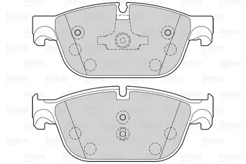 Valeo First 302135 <span>тормозные колодки передние</span>
