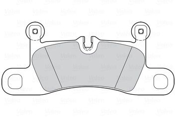 Valeo First 302280 <span>тормозные колодки задние/передние</span>