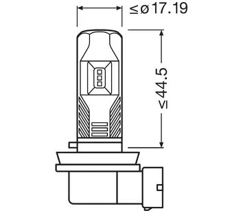H11/H8/H16 Osram LEDriving FOG Gen2 <span>лампы автомобильные светодиод 6000K</span>