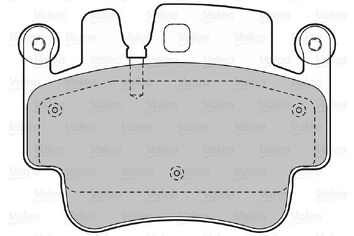 Valeo 598767 <span>тормозные колодки передние</span>