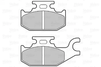 Valeo 601315 <span>тормозные колодки передние</span>