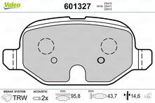 Задние тормозные колодки Valeo 601327 601327