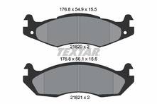 Передние тормозные колодки Textar 2182001 для Hummer H1 1 пок.