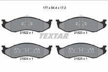 Передние тормозные колодки Textar 2182202 для Jeep Grand Cherokee 1 пок.