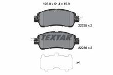 Передние тормозные колодки Textar 2223501 для Mazda 2 DL, DJ