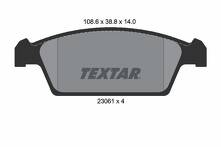 Передние тормозные колодки Textar 2306101 для Daewoo Tico KLY3