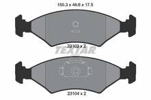 Передние тормозные колодки Textar  2310301