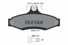 Задние тормозные колодки Textar  2323701