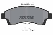Передние тормозные колодки Textar 2367801 2367801