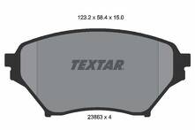 Передние тормозные колодки Textar 2386301 для Mazda MX-5 2 пок.