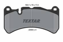 Задние/передние тормозные колодки Textar Q+ 2395501 для Maserati Ghibli 3 пок. / рестайлинг