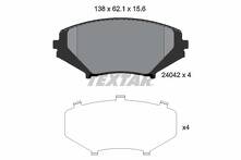 Передние тормозные колодки Textar 2404201 для Mazda RX-8 1 пок. / рестайлинг
