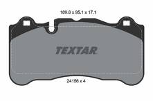 Передние тормозные колодки Textar 2415601 для Mercedes-Benz SLR-Class R199