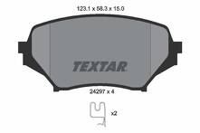 Передние тормозные колодки Textar 2429701 для Mazda MX-5 3 пок. / рестайлинг