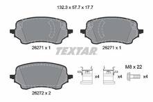 Передние тормозные колодки Textar Q+ 2627101 для Ford Puma 2 пок.