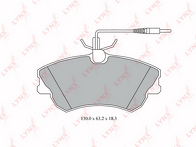 Передние тормозные колодки Lynx BD-6307 BD-6307