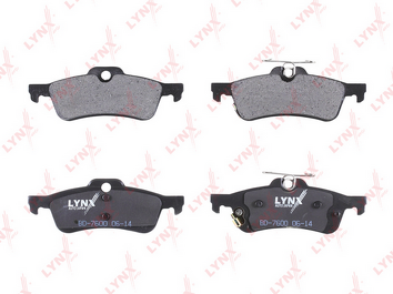 Lynx BD-7600 <span>тормозные колодки задние</span>